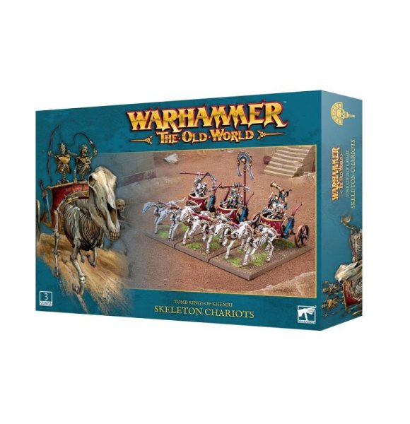 画像1: [OLD WORLD] TOMB KINGS OF KHEMRI: SKELETON CHARIOTS (1)